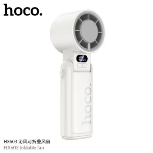 HOCO HX603 Portable Foldable Fan with 199 Speed Levels