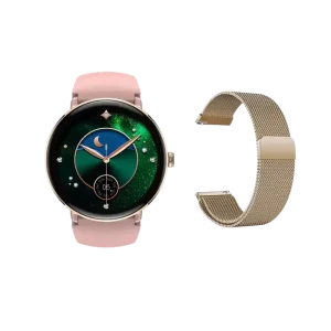 Zeblaze Lily 2 Dual Strap AMOLED Ladies Smartwatch – Elegant Fitness Tracker for Women