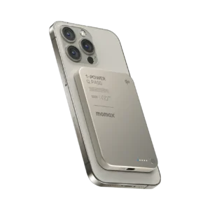 Momax Q.MAG X 5000mAh Magnetic Wireless Power Bank – MagSafe Compatible Fast Charging Battery Pack - Image 3