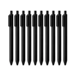 Xiaomi Kaco Pure Plastic Gel Ink Pen Set 10pcs (K1015) – Black | Smooth 0.5mm Writing - Image 3